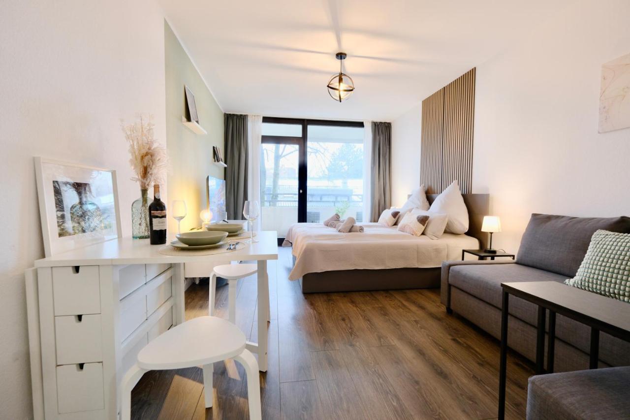 Charmantes Studio In Messe-Naehe Mit Parkplatz Hannover Exteriör bild