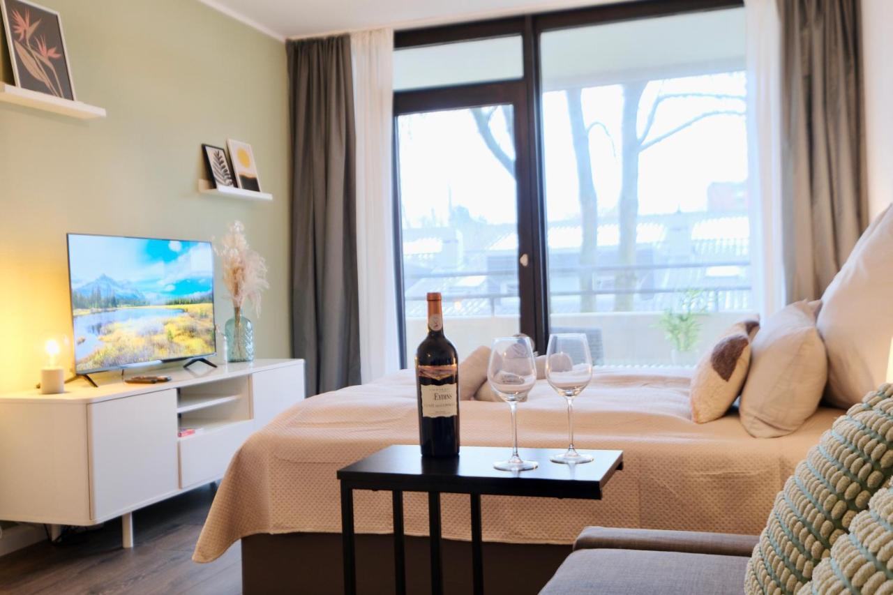 Charmantes Studio In Messe-Naehe Mit Parkplatz Hannover Exteriör bild